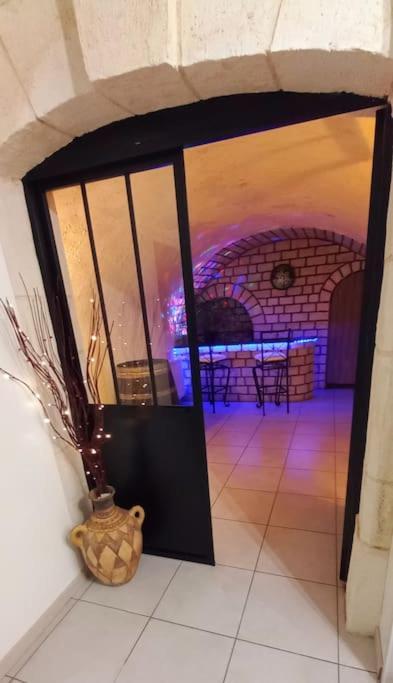 Le Nid - Amboise Gite Semi Troglodyte Exteriör bild