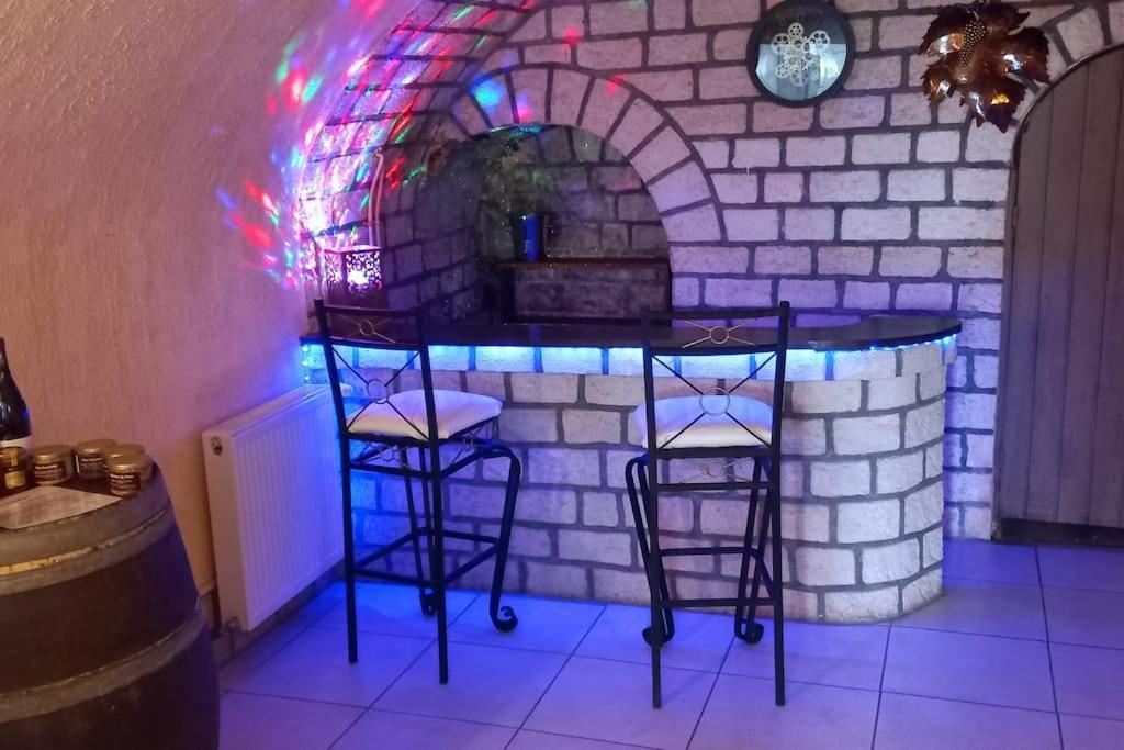Le Nid - Amboise Gite Semi Troglodyte Exteriör bild